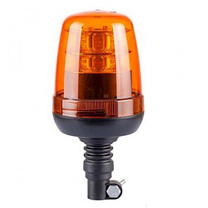 LED zwaailamp/ flitslamp met flexibele opsteekvoet R65 gekeurd * zeer fel *, hoog model
