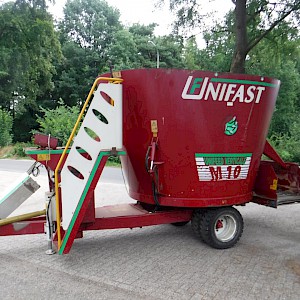 Unifast M10 RVS Verticale voermengwagen