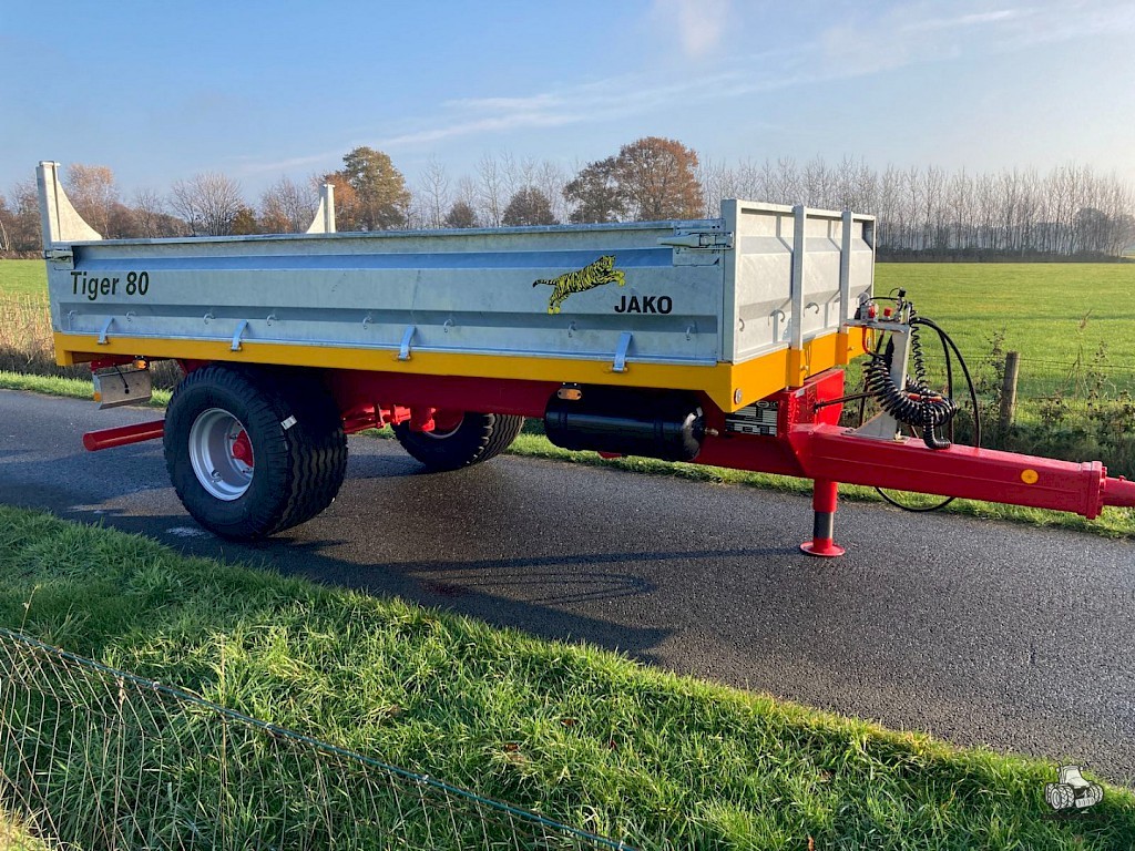 Jako Tiger 80 kipper kiepwagen - Trekkerweb