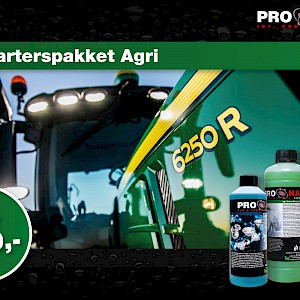 ProNano Starterspakket Agri - Tractorshampoo - Wax & Velgenreiniger van € 69,- voor € 50,-