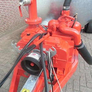 Combi vacuum/centrifugaal pomp motor pump