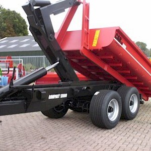 Cargo Compact haaksysteem dump trailer