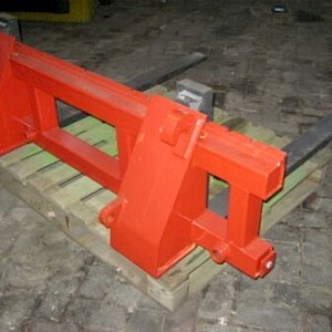 Palletdrager euro-aansluiting pallet fork