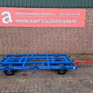Industriewagen container chassis trailer