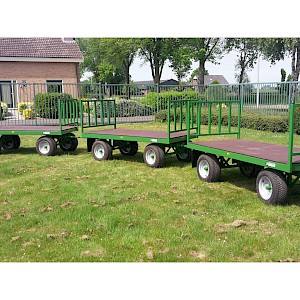 Mini transportwagen tractor trailer