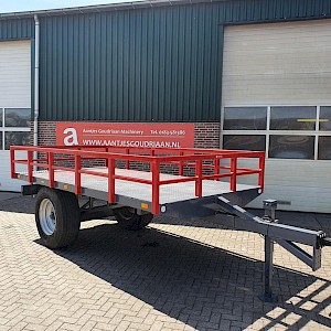 Bakkenwagen  flatbed trailer