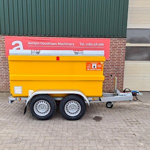 Tankwagen snelverkeer tandemas fuel tank trailer